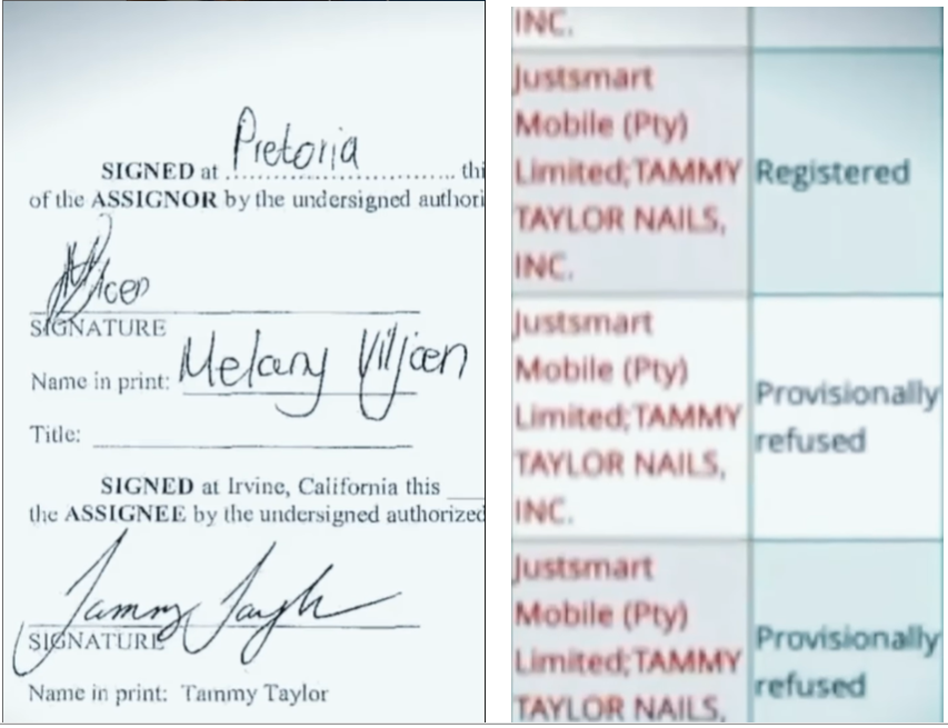 TAMMY TAYLOR Trade Mark, Nail Biting Disputes &ndash; Who Owns The TAMMY TAYLOR Trade Mark?