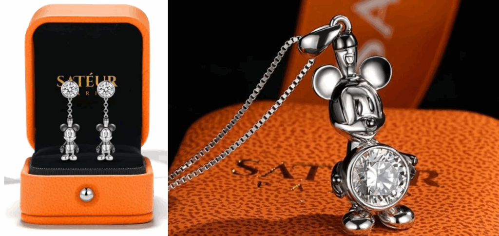 Sat&eacute;ur Mickey Jewellery