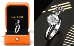 Sat&eacute;ur Mickey ring